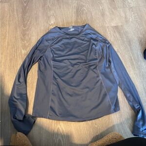 Fila Blue Long Sleeve Athletic Shirt